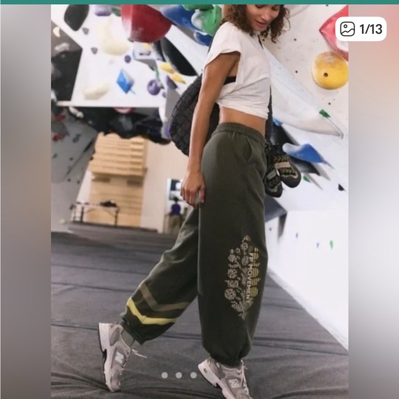 Free People Tops - Free People All Star Logo Pants. Green